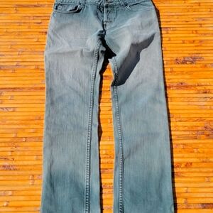 Vintage Lip Service Stretch Garage Jeans Mens 31x32 Faded Grey